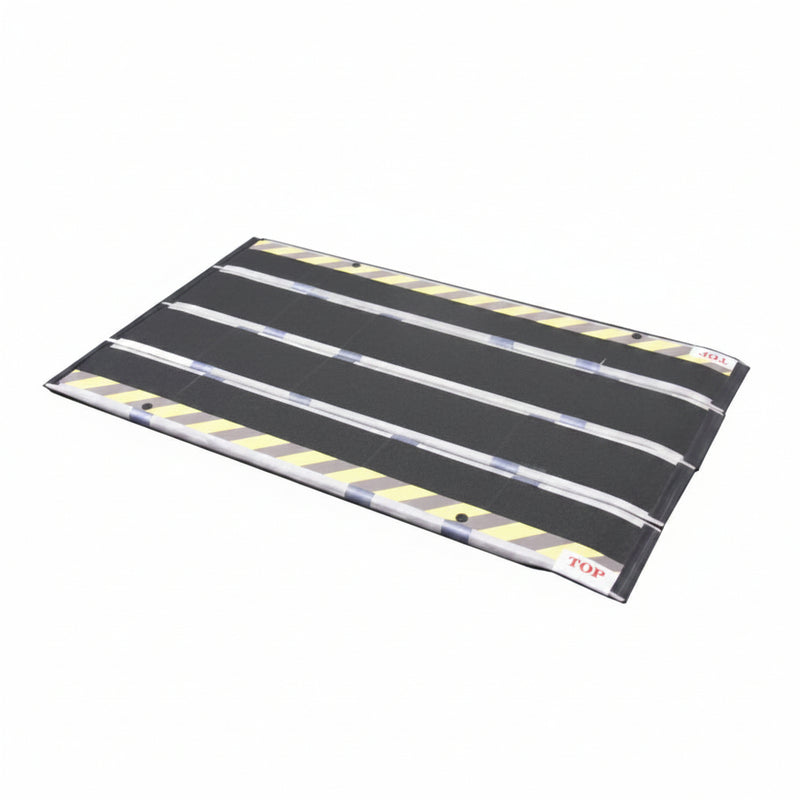 DECPAC Multipurpose Folding Fiberglass Wheelchair Ramp | Portable Lightweight | 660 lb Capacity | MP44 / MP55 / MP66