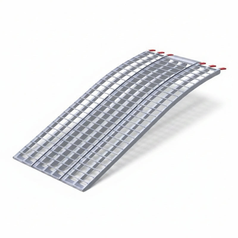 Five Star Locking Aluminum Arch Ramp Combo | 3-Ramp Motorcycle Set | 2,500 lb Capacity