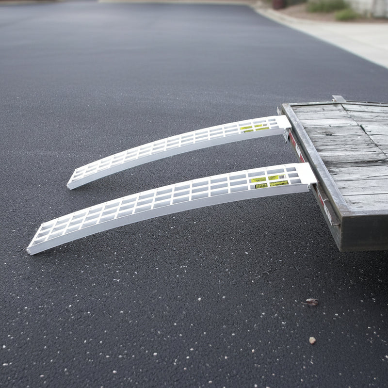 Five Star Aluminum Arch Loading Ramp Pair | Up to 10,000 lb Capacity