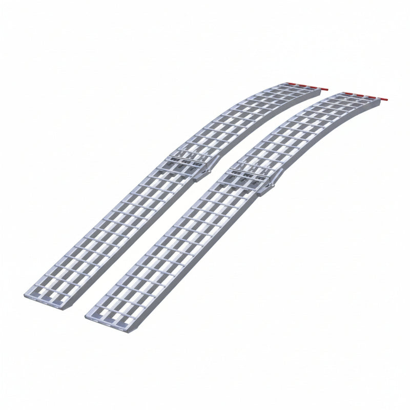 Five Star Folding Aluminum Arch Ramp Pair | Loading Ramps for Trucks & Trailers