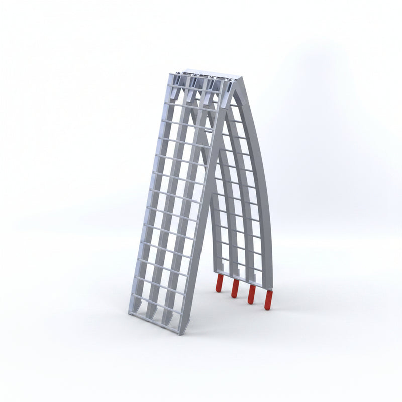 Five Star Folding Aluminum Arch Ramp Pair | Loading Ramps for Trucks & Trailers
