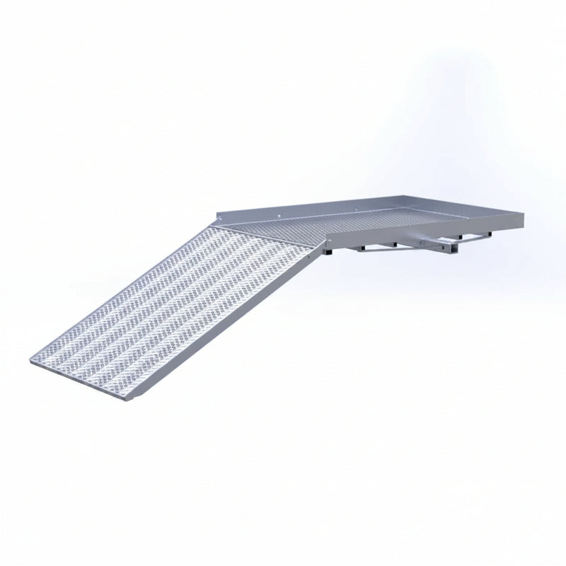 Five Star Aluminum Cargo Carrier with Tailgate Ramp | Scooter & Wheelchair Hauler