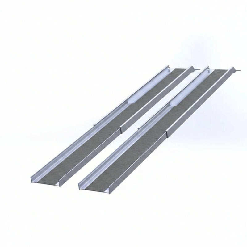 Five Star Telescoping Aluminum Loading Ramp Pair | Adjustable 4 ft to 7 ft