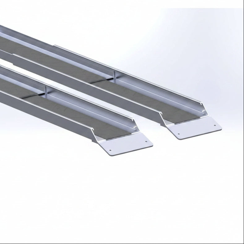 Five Star Telescoping Aluminum Loading Ramp Pair | Adjustable 4 ft to 7 ft