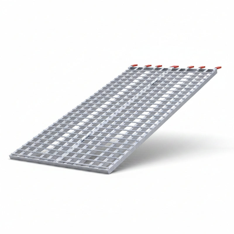 Five Star Bi-Fold Aluminum Motorcycle Ramp | Double Tread Rod Loading Ramp