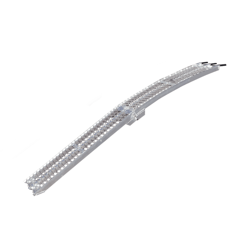 Yutrax 89 in Folding Arched Motorcycle Loading Ramp | 12-1/2 in Wide | 750 lb | Single