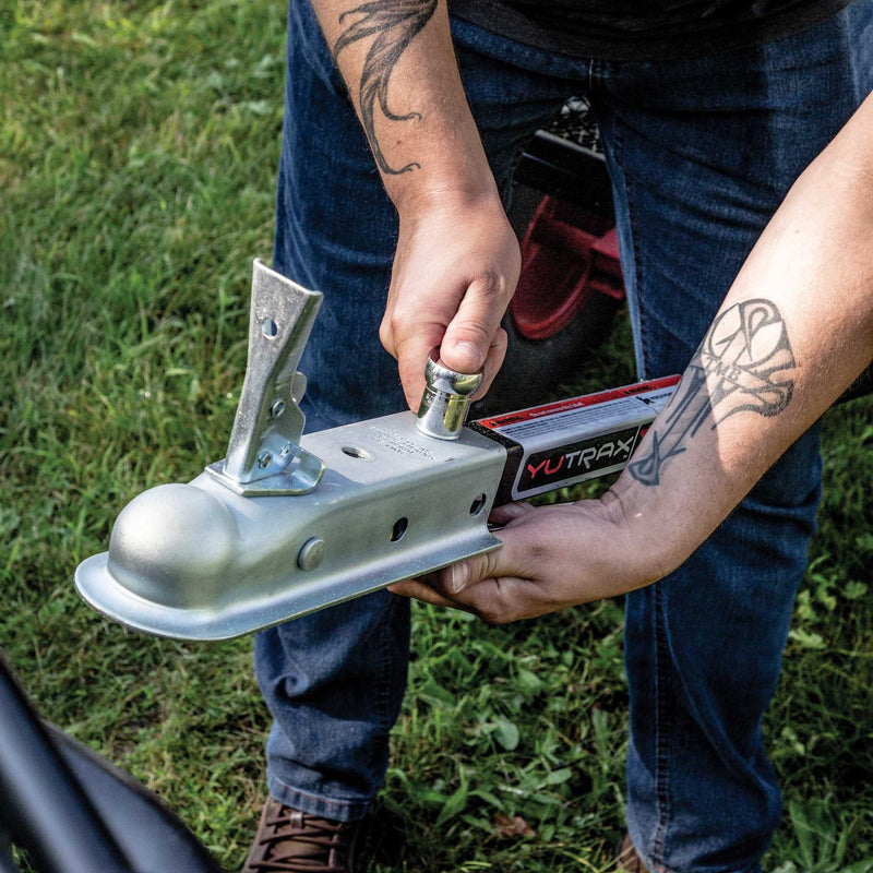 Yutrax 2 in Ball Hitch Conversion Kit for Yutrax Trailers | Steel