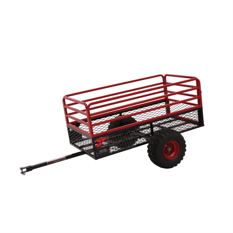 Yutrax HC1750 Heavy Duty ATV Trailer | 1,750 lb | 28 cu ft | 90 in x 51 in | Steel