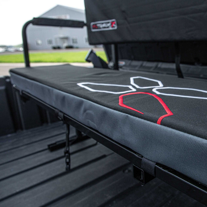Yutrax Universal Mount UTV Jump Seat | Seats 2 | Seat Belts Included | Powder-Coated Steel