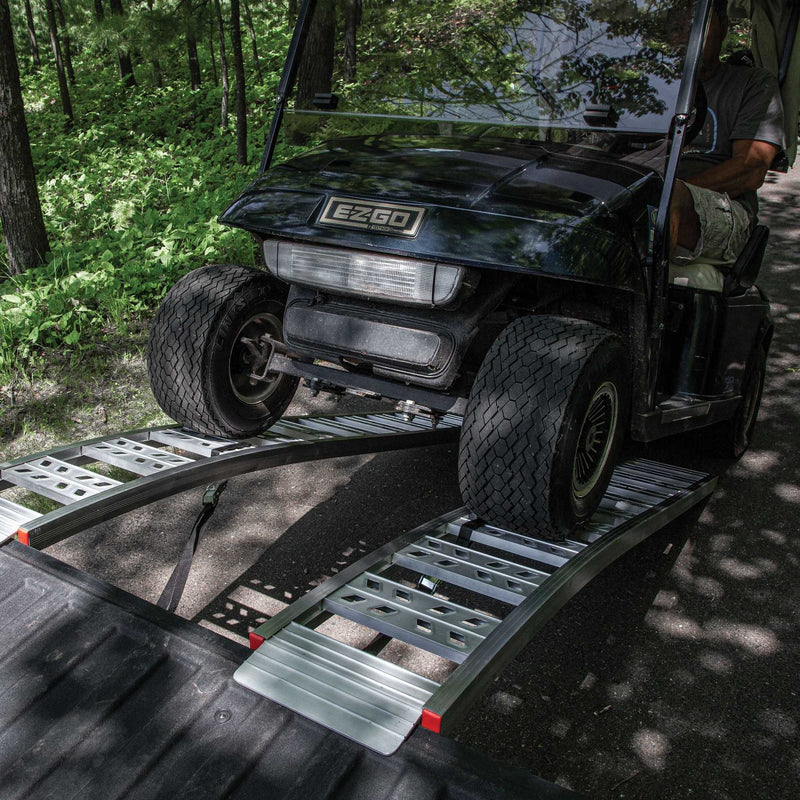 Yutrax Arched ATV Loading Ramps | 90 in x 12 in | 1,500-3,000 lb Capacity | Pair