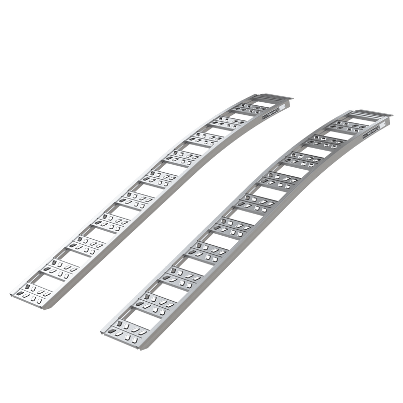 Yutrax Arched ATV Loading Ramps | 90 in x 12 in | 1,500-3,000 lb Capacity | Pair