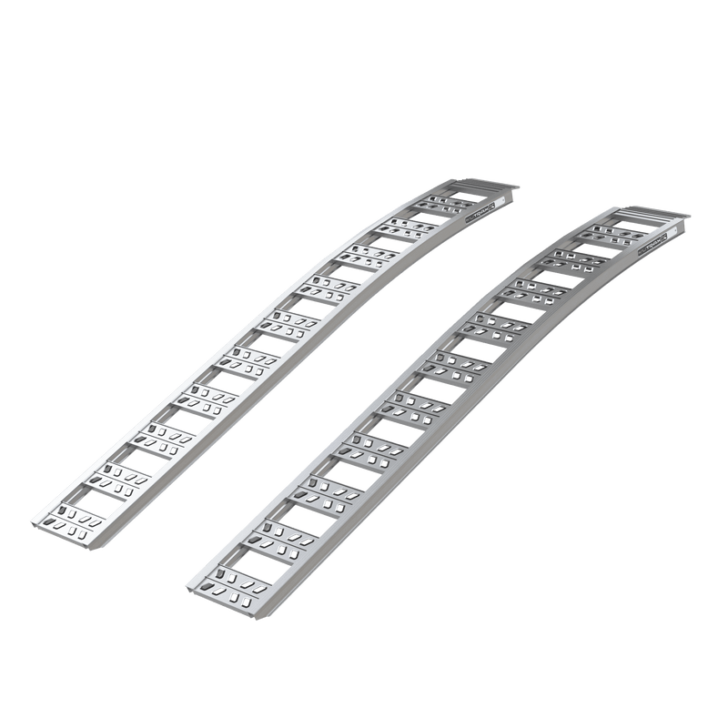 Yutrax Arched ATV Loading Ramps | 90 in x 12 in | 1,500-3,000 lb Capacity | Pair