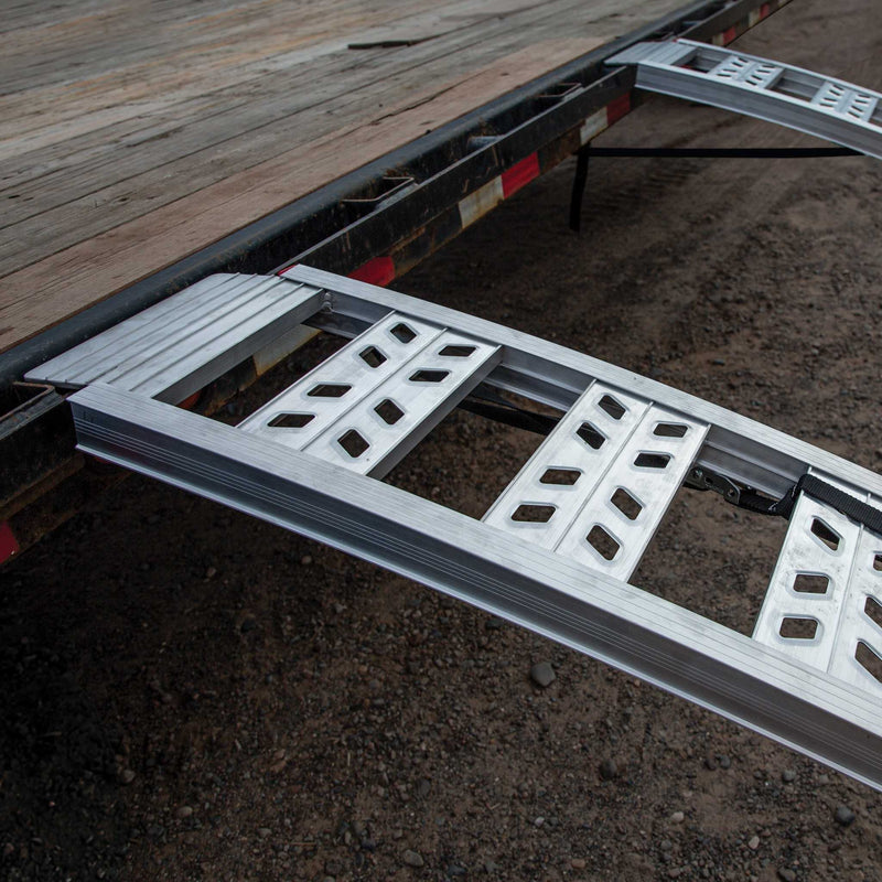 Yutrax Arched ATV Loading Ramps | 90 in x 12 in | 1,500-3,000 lb Capacity | Pair