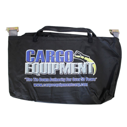 Cargo Equipment Corp E-Track Storage Bag with Handles | 26 in x 16 in | 50 lb Capacity | Black
