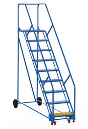 Vestil Rolling Warehouse Ladders - 6 to 11 Steps