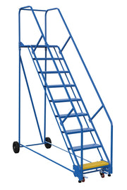 Vestil Rolling Warehouse Ladders - 6 to 11 Steps